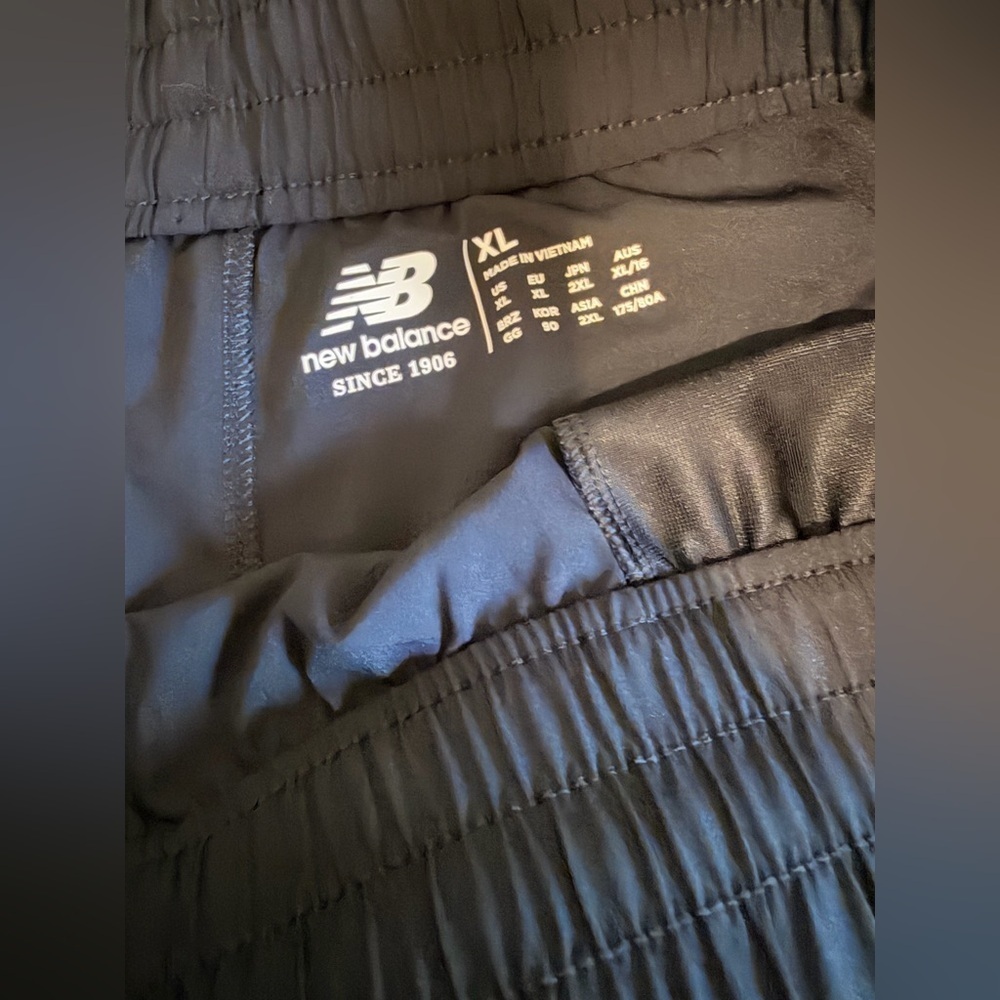 New Balance Black Performance Shorts - Picture 4 of 4